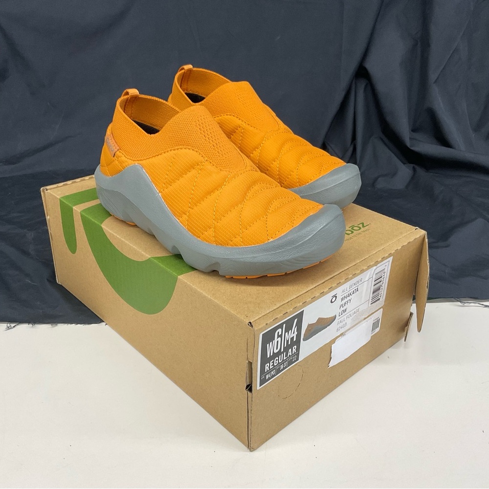 Orange OBOZ Wakata Low puffy shoe